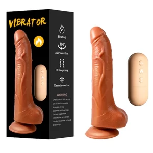 Dildo Vibrador a Control Remoto Warrior Lilo 20 cm Largo x 3.5 cm Ancho WARR36
