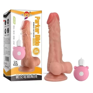 Dildo Vibrador PARKER 20 cm Largo x 4.5 cm Ancho PARK64