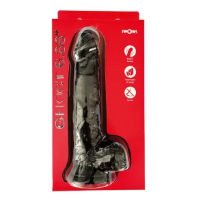 Dildo Cristalino GHOST 6.8 HUMO de 22 cm Largo x 6.8 cm Ancho - 9 Pulgadas CRIS164