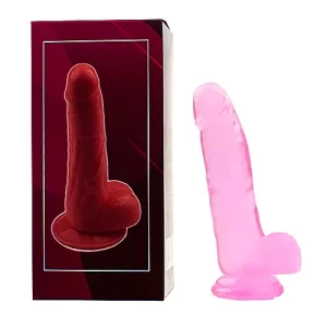 Dildo de 16 cm Largo x 3.5 cm Ancho - 6 Pulgadas Jelly Fun Flex Dong Small JELL23