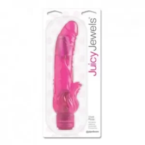 Dildo Vibrador 22 cm Largo x 4.4 cm Ancho JUICY JEWELS VIVID ROSE JUIC14