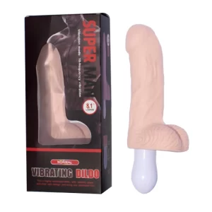 Dildo Vibrador 20 cm Largo x 4 cm Ancho KING KONG KING76