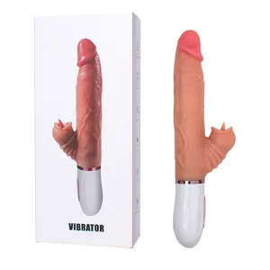 Dildo Vibrador Multiorgasmico 25.6 cm Largo x 3.5 cm Ancho STUD VIBRATOR  MUL127