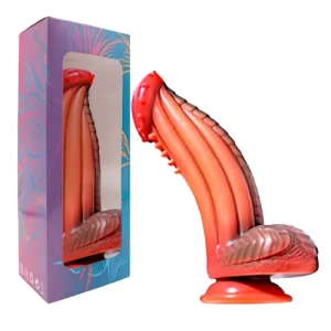 Dildo Mutante de Silicón Flexible 22.2 cm Largo x 4.1 cm Ancho MONEY TREE MUTA67