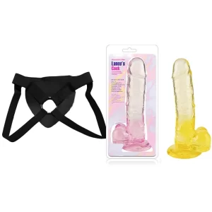 DILDO Strap-on Kit Dildo y Arnes Económico 22 cm Largo x 4.5 cm Ancho  22 C9487