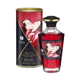 Aceite para Masaje Sensación Calor Aphrodisiac Warming Oil Blazing Cherry ACEI9733