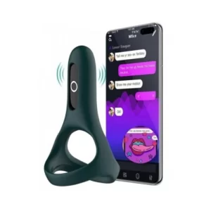 Anillo Vibrador para el Pene con Aplicación para Celular MAGIC FUN TOWN RISE ANIL9092