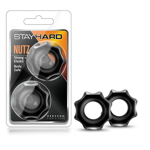 Anillos de Contención para el Pene Nutz Black ANIL9219