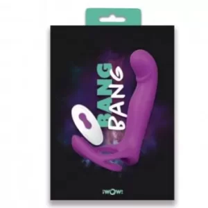 Anillo Vibrador para el Pene a Control Remoto BANG BANG PURPLE ANIL9878