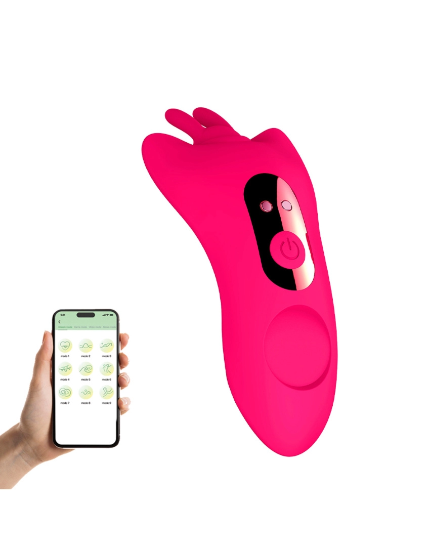 Bala Vibradora Sexual con Aplicación para Celular BUTTERFLY PANTY VIBE CON APP BALA9022