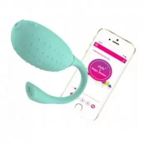 Bala Vibradora Sexual con Aplicación para Celular Magic Fugu Green BALA9285