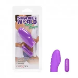 Bala Vibradora Sexual Tipo Dedal Shane's World Finger Banger Purple BALA9358