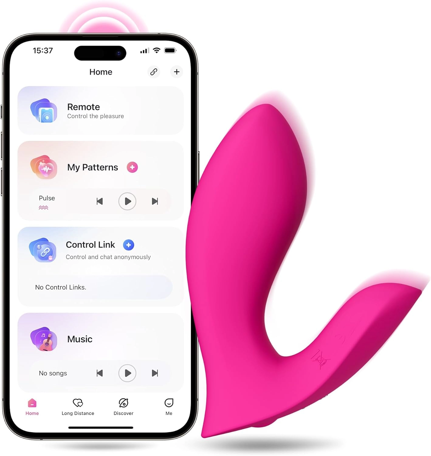 Bala Vibradora Sexual con Aplicación para Celular Flexer Lovenser BALA9388