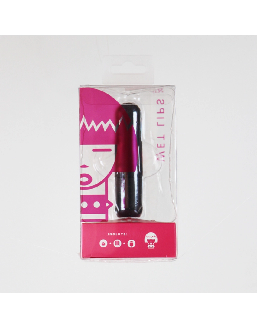 Bala Vibradora Sexual WET LIPS LABIAL VIBRADOR BALA9560