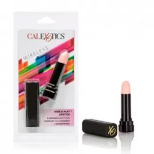 Bala Vibradora Sexual Tipo Lapiz Labial Hide & Play Lipstick BALA9615