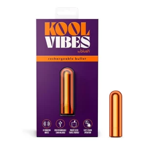 Bala Vibradora Sexual Kool Vibes Tangerine Blush Novelties  BALA9740