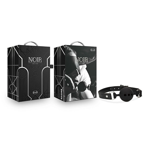 Breathable Silicone Ball Gag Black BL-89165