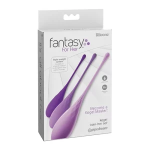 Bolas Vaginales de Kegel Kegel Train-Her Set Purple BOLA9785
