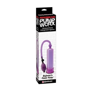 Bomba de Vacío para el Pene Beginners Power Purple Penis Pump BOMB9355