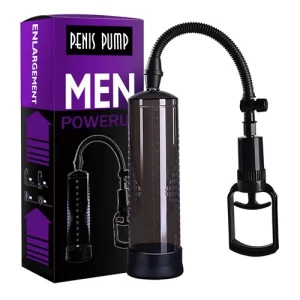 Bomba de Vacio para Alargar y Engrosar el Pene con Piston color Humo BOMB9424