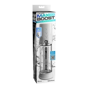 Bomba de Vacío para el Pene Automática Max Boost White Clear PIPEDREAM Penis Pump BOMB9883