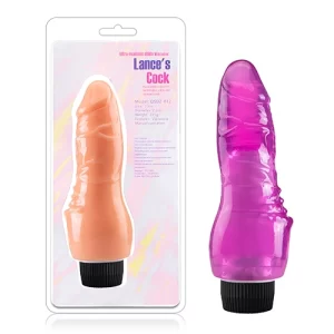 Dildo Vibrador 19 cm Largo x 5.5 cm Ancho COCK139