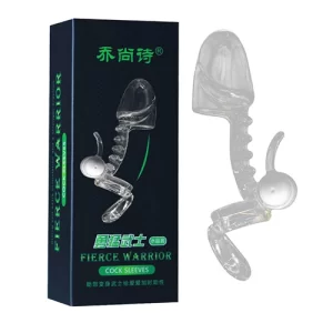 COCK SLEEVES FIERCE WARRIOR TRANSPARENT COCK9981