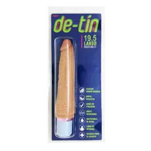 Dildo Vibrador 23.5 cm Largo x 5 cm Ancho DE TIN VIBRADOR REALISTA DE T150