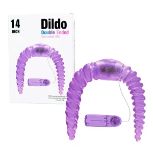 Dildo Vibrador de Dos Cabezas 35 cm Largo x 3.5 xm Ancho Dildo Double Ended  ENDE38