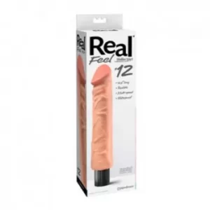 Dildo Vibrador 26 cm Largo x 5 cm Ancho Real Feel # 12 Flesh FLES112