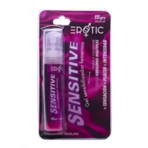 Gel Sensibilizador para Mujer - EROTIC SENSITIVE 15 grs Gel Sensivilisador para Mujer GEL 9773