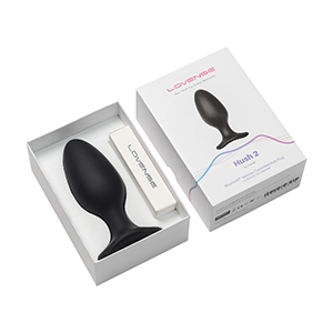 Hush 2 Lovense 5.7 cm Diametro Plug Anal Bluetooth a Control Remoto HUSH9238