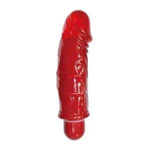 Dildo Vibrador 12 cm LArgo x 3.1 cm Ancho Vibrating Jelly 5" Dong Top Cat Toys JELL2
