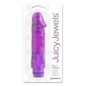 Dildo Vibrador 15 cm Largo x 3.6 cm Ancho JUICY JEWELS PLUM PLEASER JUIC154