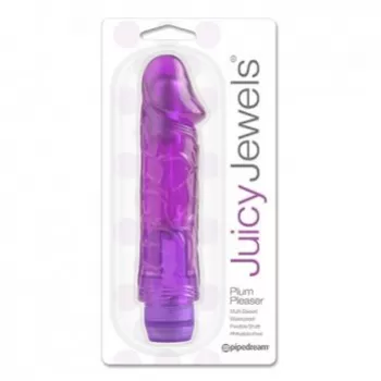 Dildo Vibrador 15 cm Largo x 3.6 cm Ancho JUICY JEWELS PLUM PLEASER JUIC154
