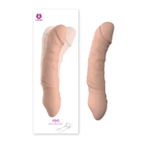 Dildo Vibrador 22.86 cm Largo x 3.8 cm Ancho KING KING4