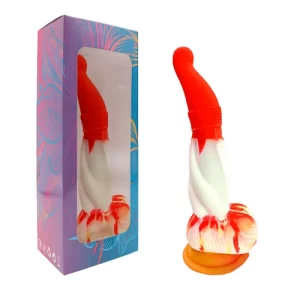 Dildo Mutante de Silicón Flexible 22.9 cm Largo x 5 cm Ancho LITTLE RED RIDING HOOD # 2 LITT163