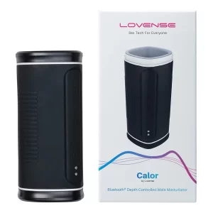 Masajeador para el Pene Calor Lovense - Masturbador Masculino con Calentamiento y Control de Profundidad MASA9266