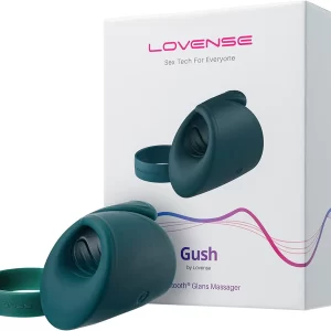 Masajeador para el Pene Gush Lovense - Masajeador de Glande Flexible y de Manos Libres Masturbador MASA9494