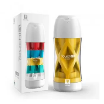 Masajeador para el Pene DESERT YELLOW FLAME Masturbador MASA9841