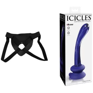 Icicles No. 89 Strap-on Kit Dildo y Arnes Económico PD289995