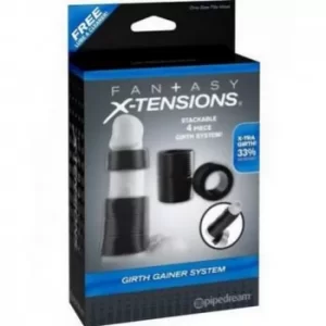 X-TENSIONS GIRTH GAINER SYSTEM BLACK PD419140