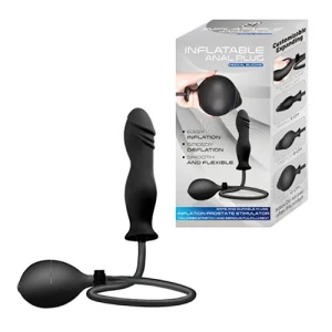 Plug Anal Inflatable Negro Fully Body 2 PLUG9071