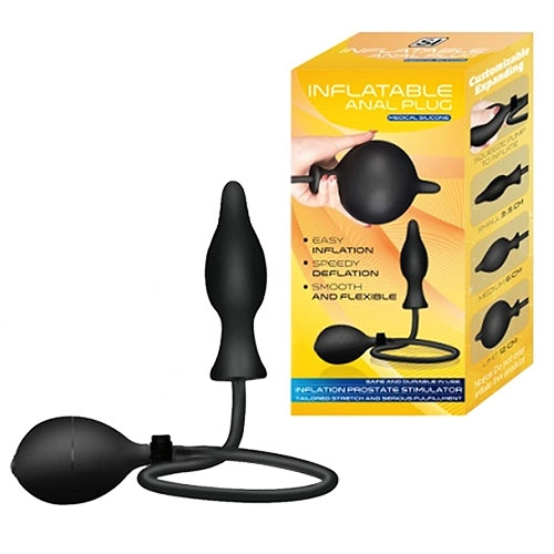 Plug Anal Inflatable Negro Fully Body 1 PLUG9352