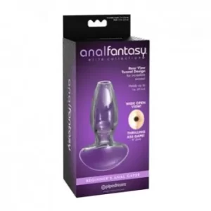 Plug Anal Hueco Transparente para Principiantes - Beginner's Anal Gaper PLUG9548