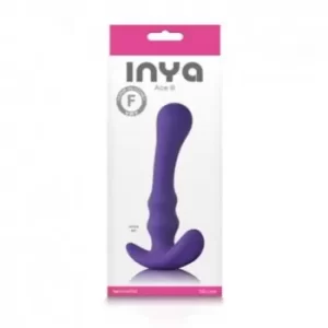 Plug Anal de Silicón Morado - INYA Ace III PLUG9869