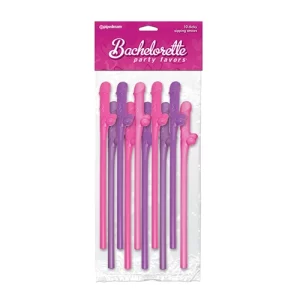 Popotes con Forma de Pene Dicky Sipping Straws POP9298