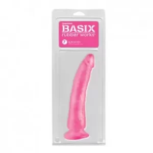 Dildo de 17 cm Largo x 3.8 cm Ancho - 7 Pulgadas Slim Seven Rosa SLIM113
