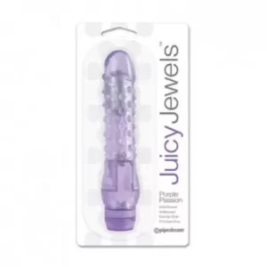 Dildo Vibrador 15 cm Largo x 3.8 cm Ancho JUICY JEWELS PURPLE PASSION UICY124