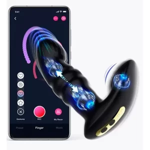 Vibrador Prostatico con Aplicación para Celular Jive Black Magic Motion para Hombre VIBR9803